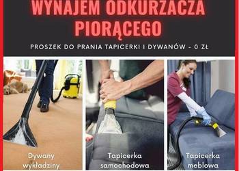Wypożyczalnia odkurzaczy piorących KARCHER wynajem szorowark