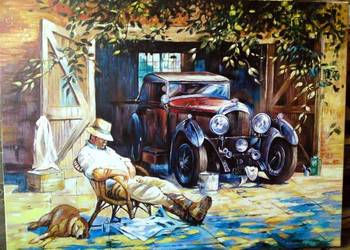 Kopia obrazu Alana Fearnleya Mercedes