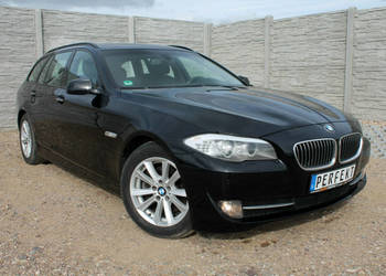 BMW 520 F10 F11 2.0 D 184 KM BiXenon SKÓRA Grzane FOTELE Navi TEMPOMAT Ser…