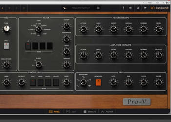 Ik multimedia Syntronik Pro-V (prophet 5) vst