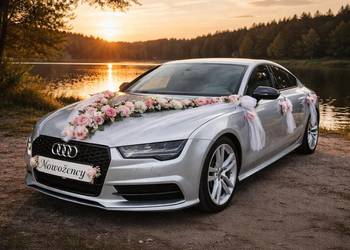 Luksusowe Audi A7 do ślubu – wyjątkowa oprawa tego dnia