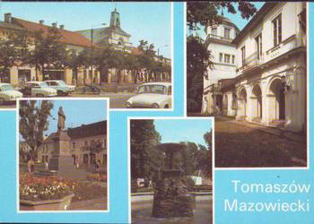 K. Poczt. Tomaszów Mazow.  - widoki   1987