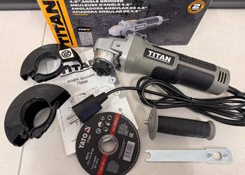 Szlifierka kątowa Titan 750W TTB878GRD 2025r. 115mm kątówka