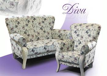 *Uroczy wypoczynek DIVA sofa 2os.+2 fotele w promocji