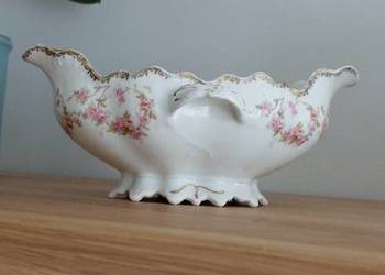 Sprzedam  antyczną sosjerkę  z porcelany MZ Austria (Moritz Zdekauer), 1884