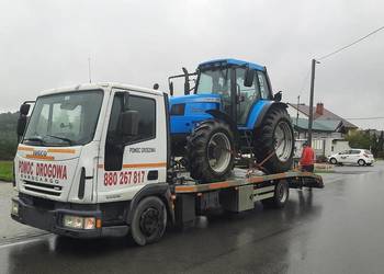 Laweta LUBCZA Pomoc Drogowa Transport maszyn rolniczych budowlanych