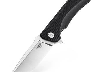 Nóż składany Bestech Mako Black G10, Stonewashed/Satin K110 (BG27A)