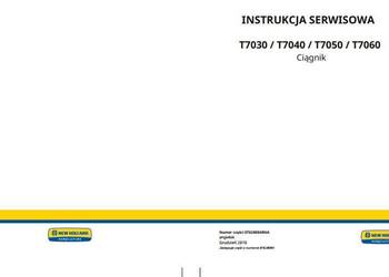 New Holland T7030 T7040 T7050 T7060 instrukcja naprawy PL