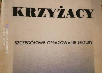 Krzyżacy Sienkiewicz analizy lektury szkolne księgarnia Prag