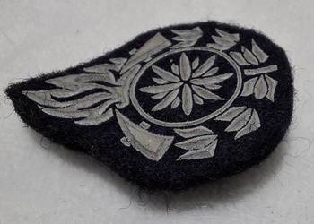 Naszywki, ogniki strażackie, OSP, 3x4cm, nr.2 (Kolekcje, odznaczenia)