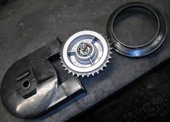 SIMSON S50, S50, S51, S 51, SR50, SR 50, SKUTER. ZĘBATKA TYLNA, OSŁONY, DDR