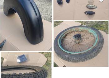 Iż 56 błotnik koło wózek boczny opona lampa w komplecie