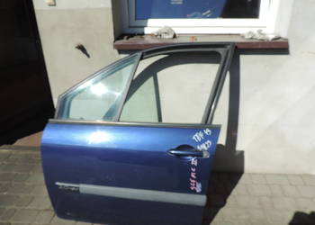 DRZWI LEWY PRZÓD RENAULT SCENIC 2 LAKIER TEF43
