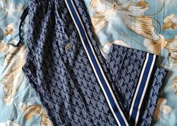 Spodnie dresowe Lacoste Monogram - rozmiar L regular fit