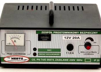 Prostownik 12V 20A HERZ polska produkcja