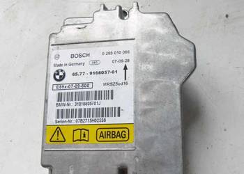 BMW E90 E91 MODUŁ SENSOR PODUSZEK 9166057