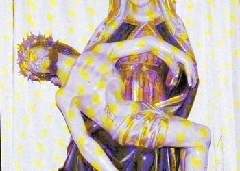 K. Poczt. Pieta w Kościele Św. Trój.  Koszęcin  **