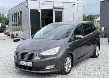 Ford Grand C-MAX EcoBoost 1.0 125 KM 2017 navi, marża, 7-os, keyless