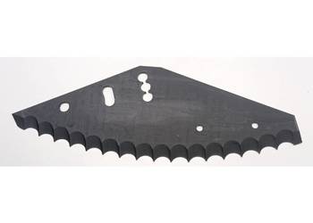 Nóż do paszowozu wzmacniany 535x215x5 średnica otworu 20mm APL00174