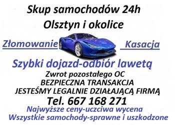 Skup samochodów Olsztyn-szybki skup aut