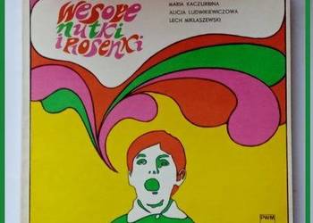 Wesołe nutki i piosenki - M. Kaczurbina/ podręcznik/ muzyka/ nuty/ szkoła