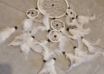 Łapacz snów piórka białe