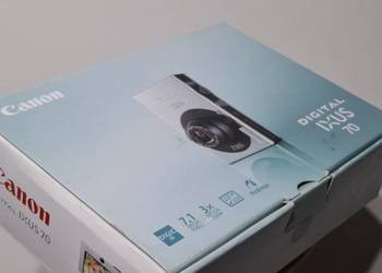 Canon digital Ixus 70 pudełko ładowarka