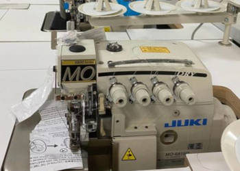 JUKI MO-6816D OVERLOCK  5-NITKOWY DO MAT. LEKKICH I ŚREDNICH