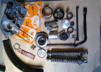 MZ 250 ES trophy jaskółka ETZ  150 pozostałość.