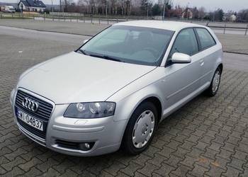 Audi a3  1,6 benzyna MPI 2007 rok, klima, bixenon