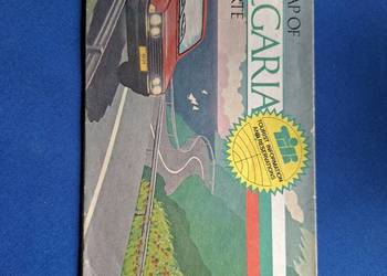 Bułgaria Bulgaria Landkarte road map 1:800 000