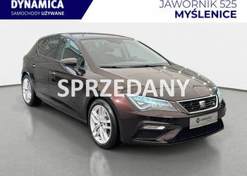 Seat Leon FR 1.5TSI 130KM M6 2019 r., sal. PL, NAVI, FullLink, przebieg 82…