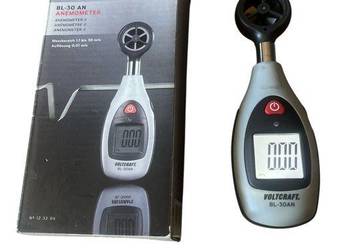 Anemometr do pomiaru przepływu powietrza, VOLTCRAFT BL-30AN