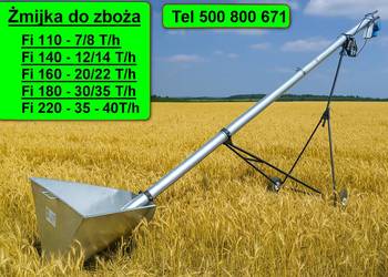 Żmijka do Zboża - Przenośnik Ślimakowy, Ocynk, Motoreduktor