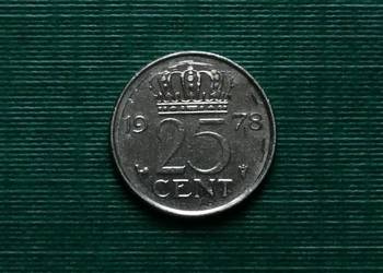 HOLANDIA - 25 centów, 1978r