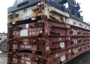 Kontenery morskie 40 Flat Rack