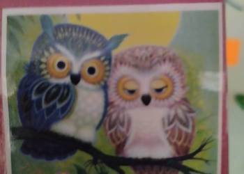 Wyklejanka z Diamencików „Mądra Sowa”