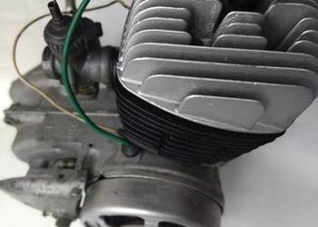 WSK 125 silnik po remoncie odpala