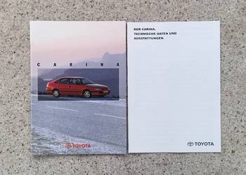 TOYOTA Carina E Prospekt