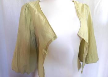 Bolerko zielone Letnie r. 38-40 bawełna Zara NOWE