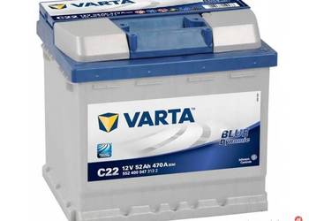 Akumulator 52Ah 470A VARTA BLUE DYNAMIC C22