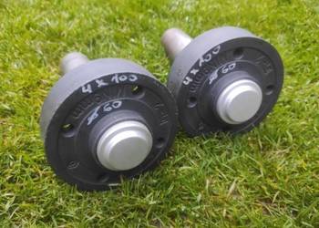 Oś fi50 Solidne zeliwne piasty z busa 4x100 piasty do osi przyczepy