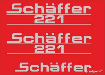 naklejki schaffer 221