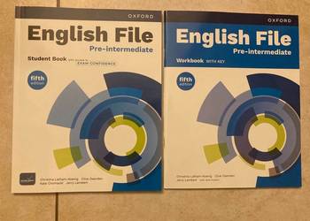 English File Pre-Intermediate 5e Komplet Student Book i Workbook