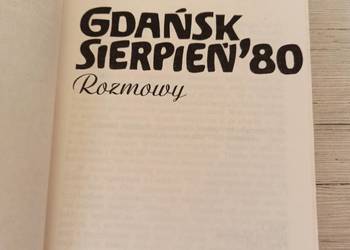 Gdańsk Sierpień 80 rozmowy Drzycimski Skutnik