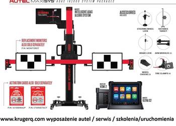 IA1000 ADAS Autel Maxi SYS geometria i adas pomiar