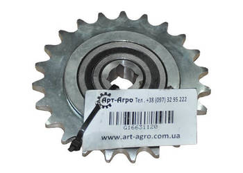 G16631120 Koło zębate siewnika ze sprzęgłem jednokierunkowym Z-23 pod wałem
