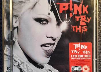 Polecam Wspaniały Album CD-DVD CD Try This -P!NK