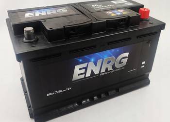 Akumulator ENRG 12V 80Ah 740A P+