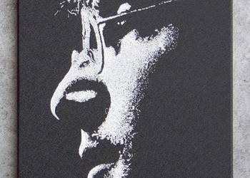 John Lennon Obraz ręcznie grawerowany...